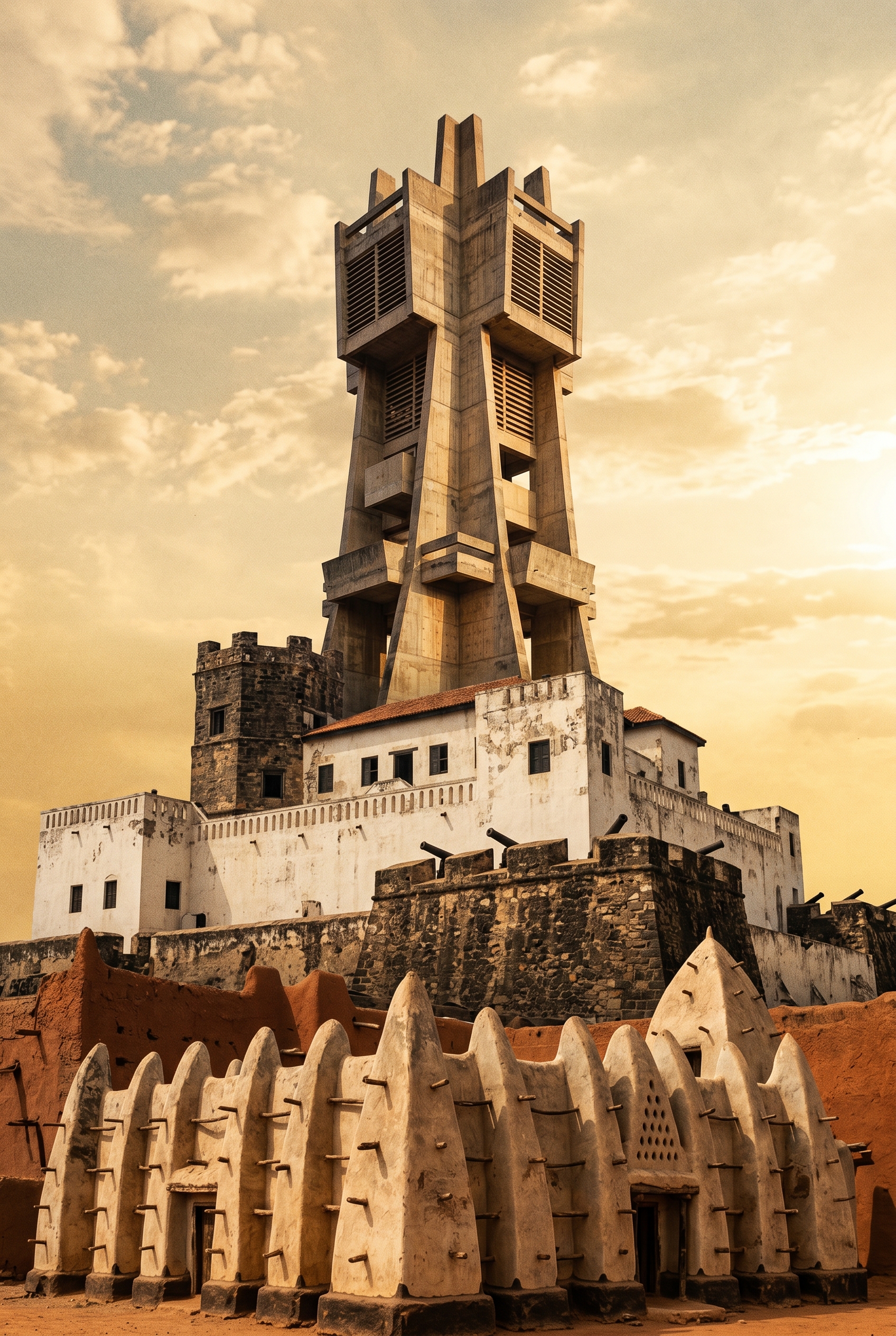 Earth, Stone, and Concrete: A History of Architecture in Ghana cover image