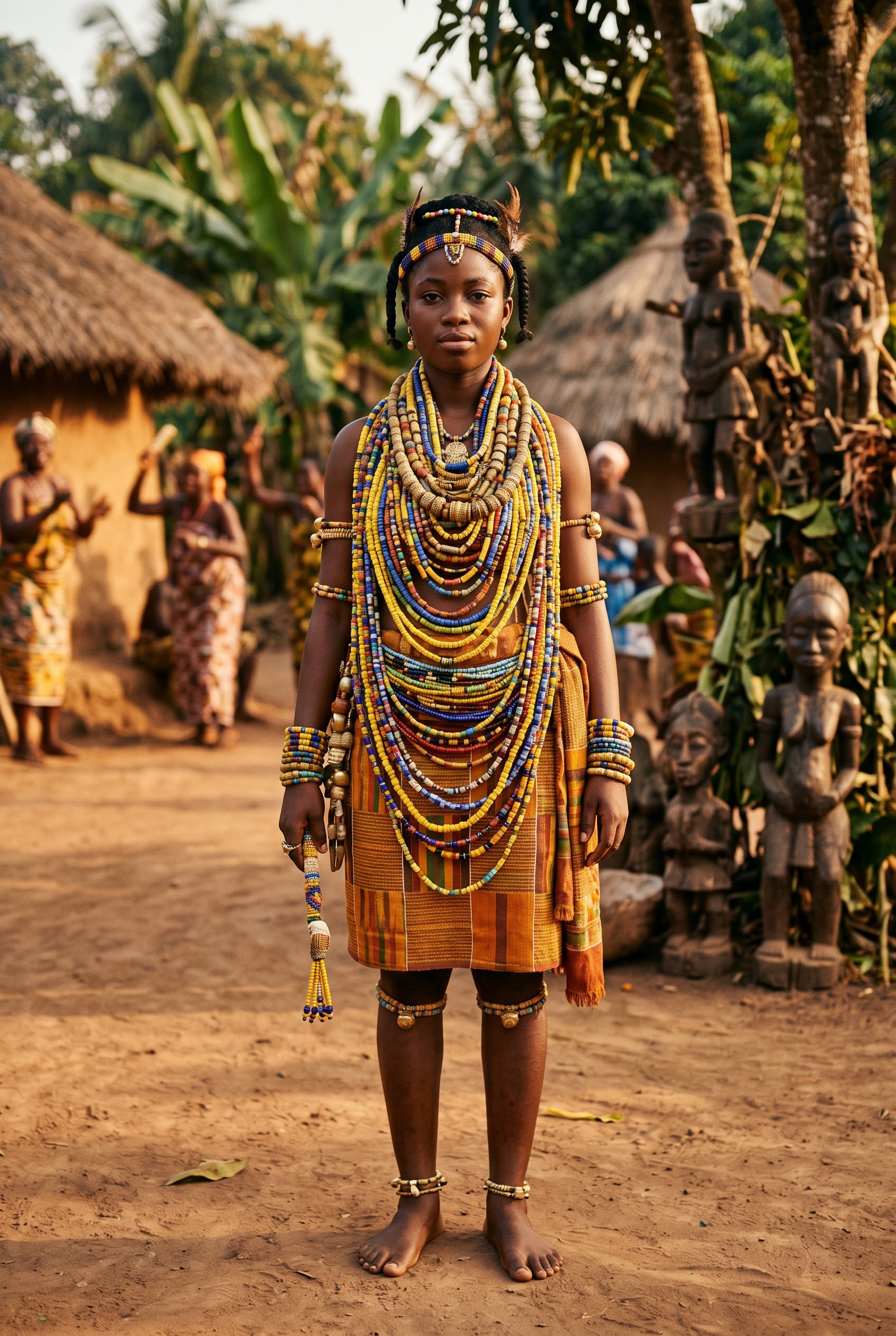 Adorning the Ancestors, Embodying the Divine: The Enduring Legacy of Krobo Beadcraft in Pre-Colonial Ghana cover image