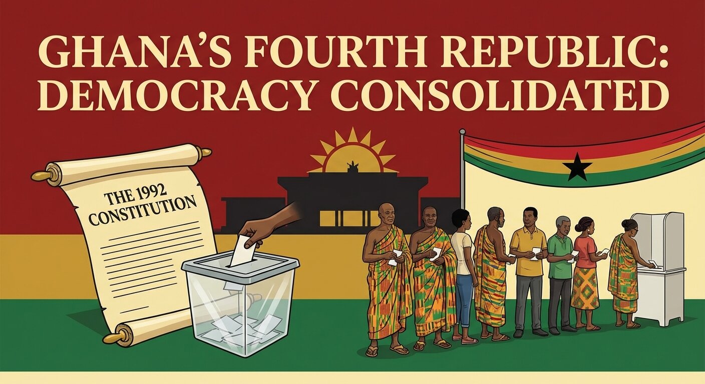 Ghana's Fourth Republic: Democracy Consolidated cover image