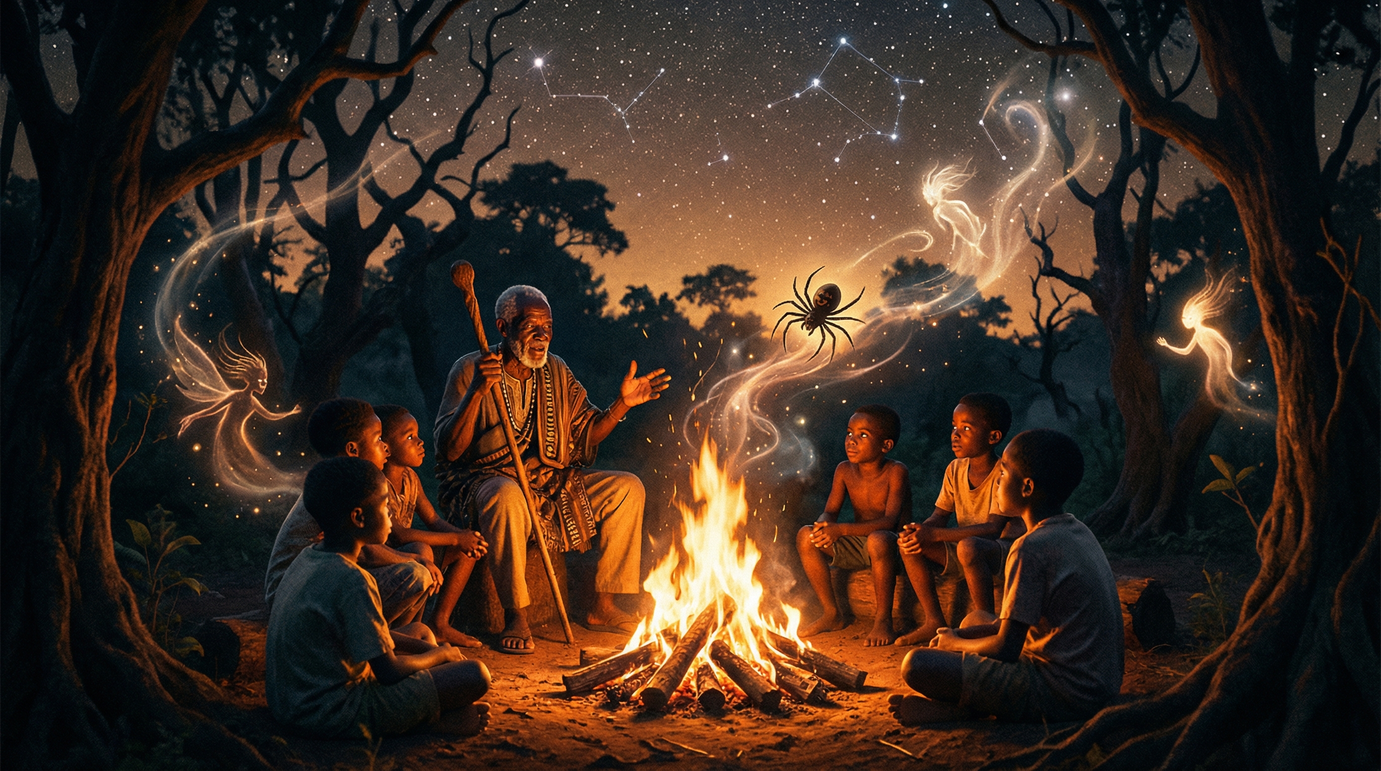 Exploring Ghanaian Folklore Through Literature